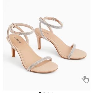 TORRID rhinestone heels, Worn less than 5 times SOLD OUT online